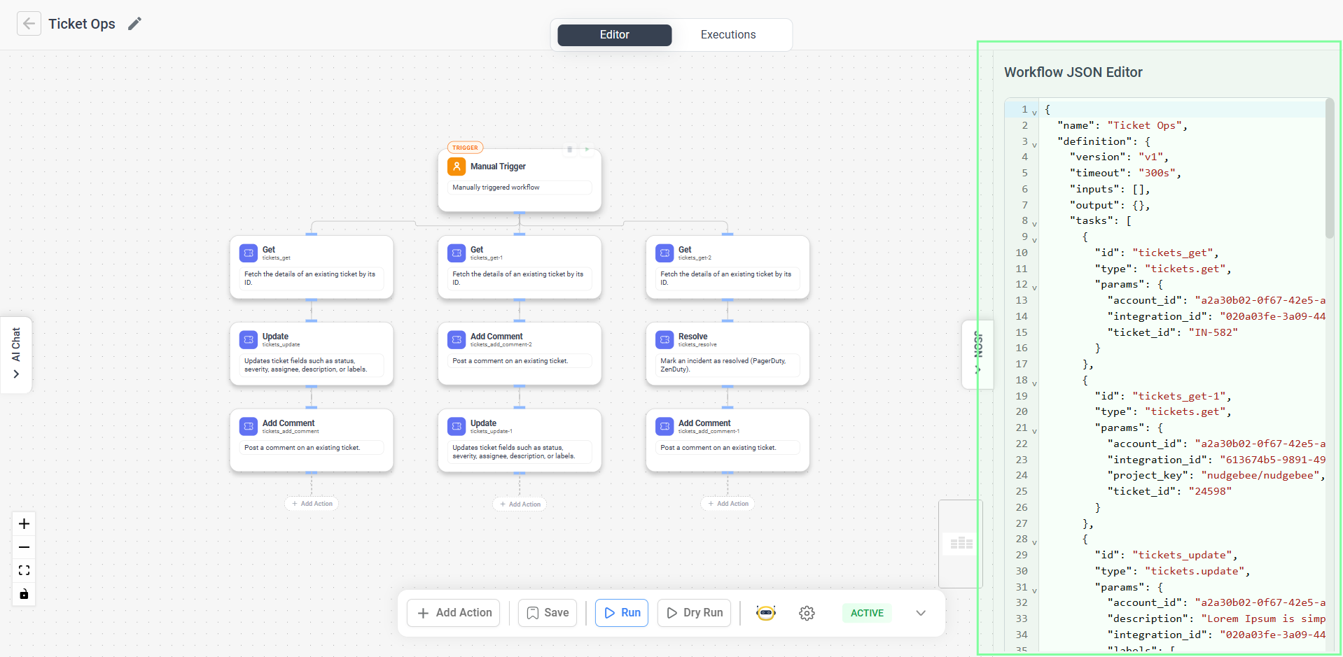 JSON Panel